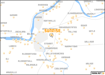 map of Sunrise