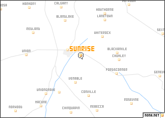 map of Sunrise