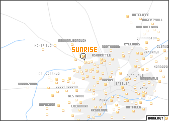 map of Sunrise