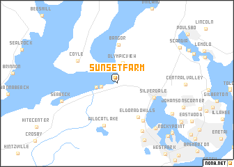 map of Sunset Farm