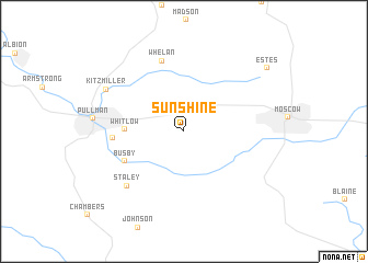 map of Sunshine