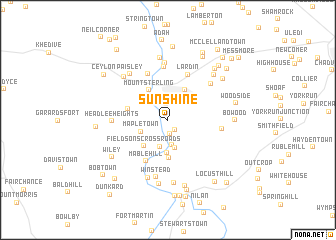 map of Sunshine