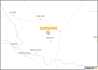 map of Sunshine