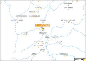 map of Sunshine