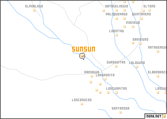 map of Sun Sun