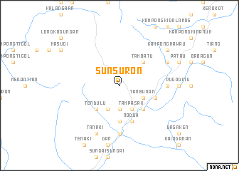 map of Sunsuron