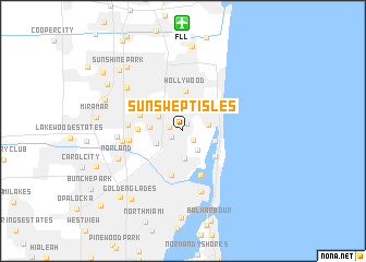 map of Sun Swept Isles