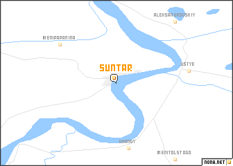 map of Suntar