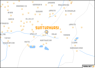 map of Sunturhuasi