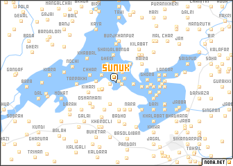 map of Sunuk