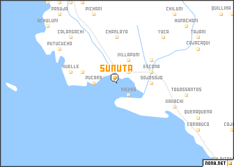 map of Suñuta