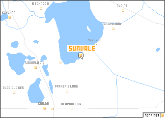 map of Sunvale