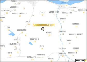 map of Sunxiangcun