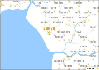 map of Sunya