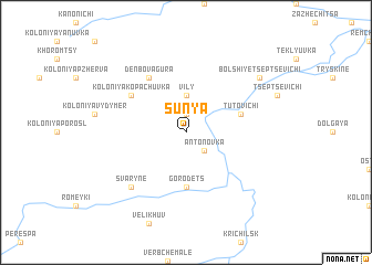 map of Sunya