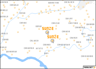 map of Sunzé