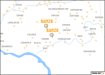 map of Sunzé