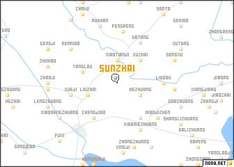 map of Sunzhai
