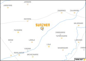 map of Sunzhen