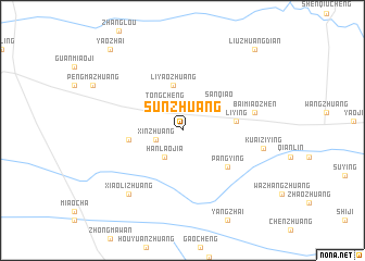 map of Sunzhuang