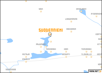 map of Suodenniemi