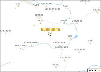 map of Suohuang