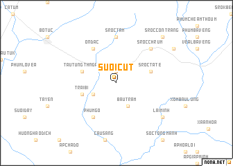 map of Suối Cụt