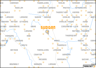 map of Suối Dân