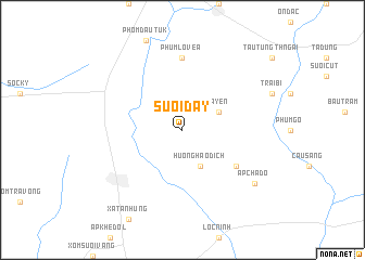 map of Suối Dây