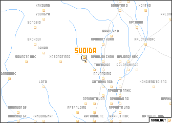 map of Suối Da