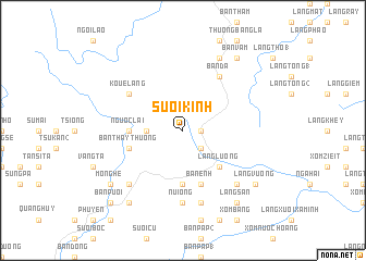 map of Suối Kinh