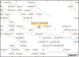 map of Suối Thi Pha