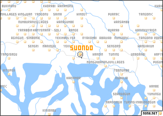 map of Suondo