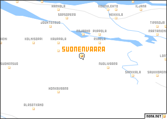 map of Suonenvaara