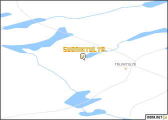 map of Suonikyulya