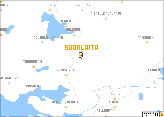 map of Suonlaita