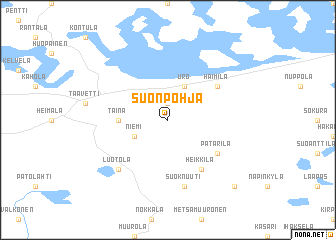 map of Suonpohja