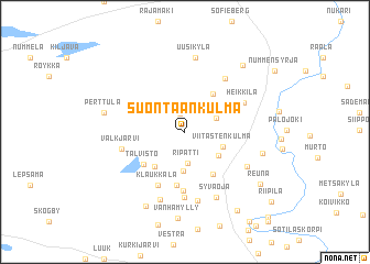 map of Suontaankulma