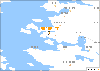 map of Suopelto