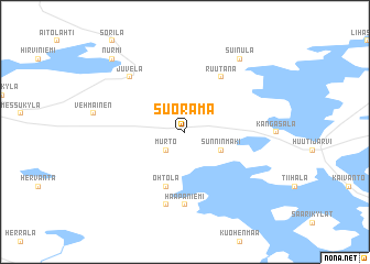 map of Suorama