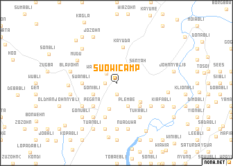 map of Suowi Camp