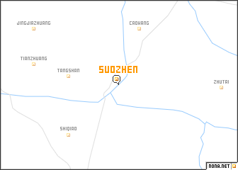 map of Suozhen