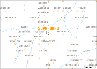 map of Supahuaro