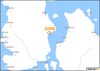 map of Supai