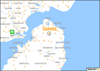 map of Supang