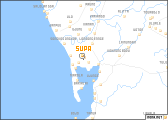 map of Supa