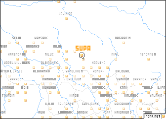 map of Supa