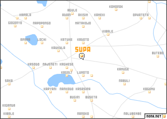 map of Supa