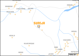 map of Supeja