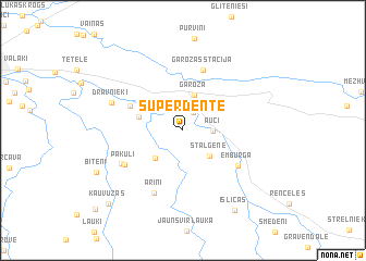 map of (( Superdente ))